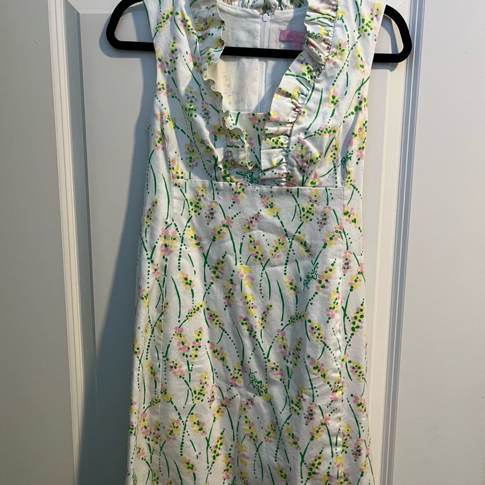 White Floral Dress